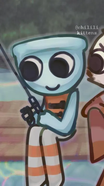 ai character: FINN! background