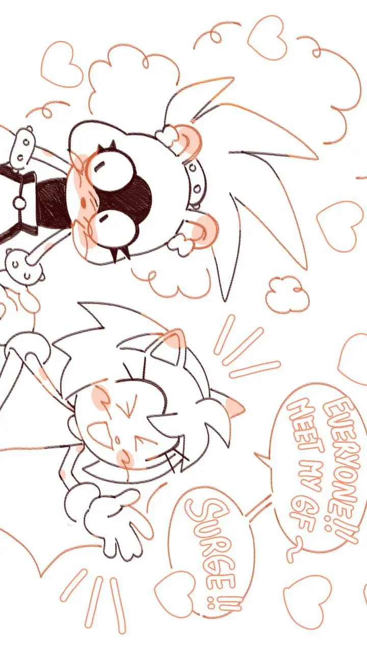 ai character: Surge x Amy background