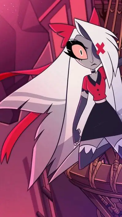 ai character: Vaggie  background
