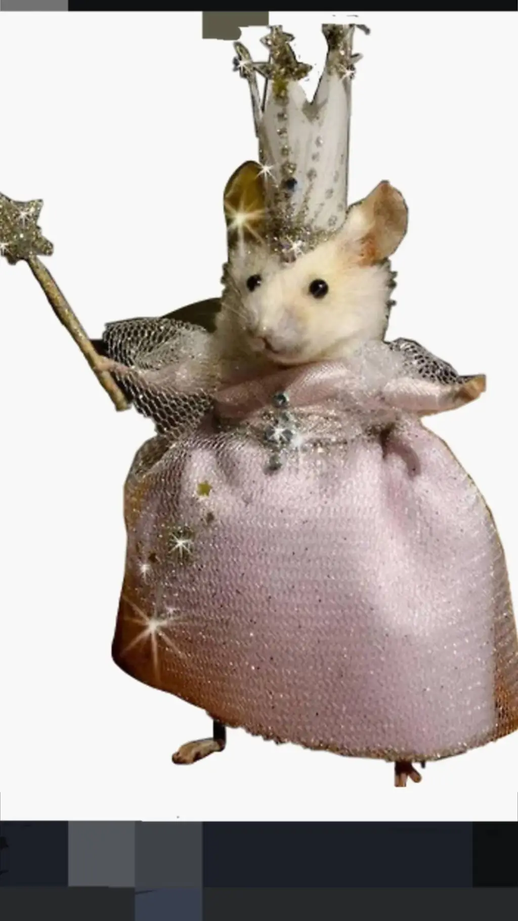 ai character: princess rat background