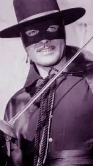 ai character: Zorro background