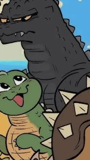 ai character: Monster Island background