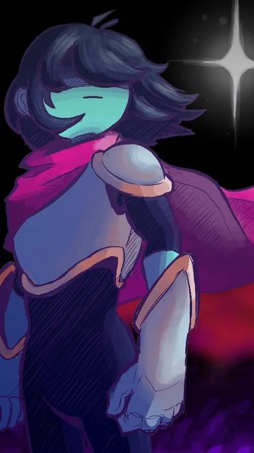 ai character: Deltarune Ch5 background