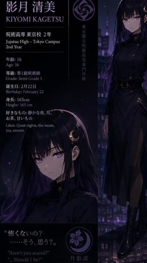ai character: JJK Teachers background
