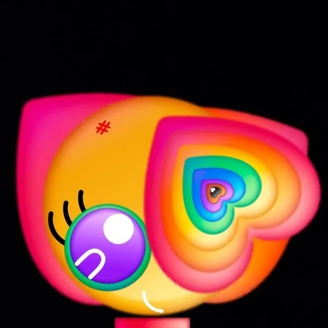 chat with ai character: rainbow