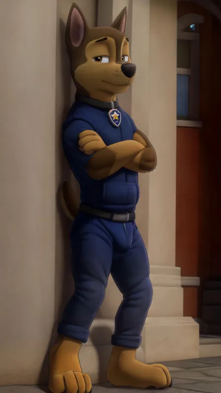 ai character: Chase background