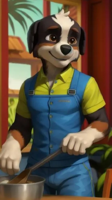 ai character: Rex background