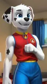 ai character: Marshall background