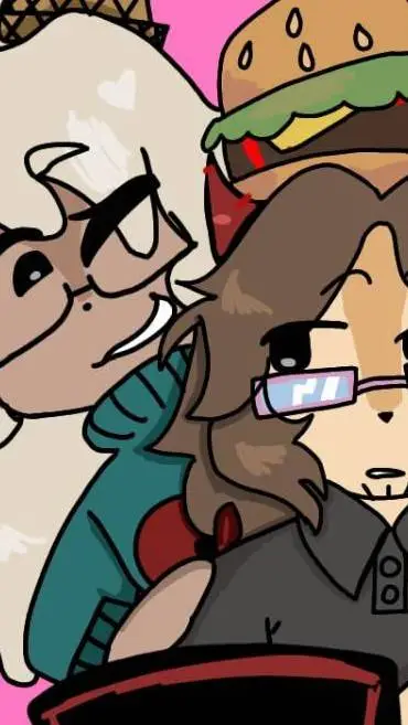 ai character: Creamburger background