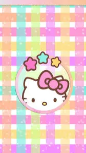 ai character: Hello kitty background