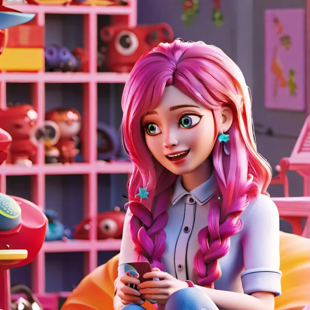 chat with ai character: girl feet