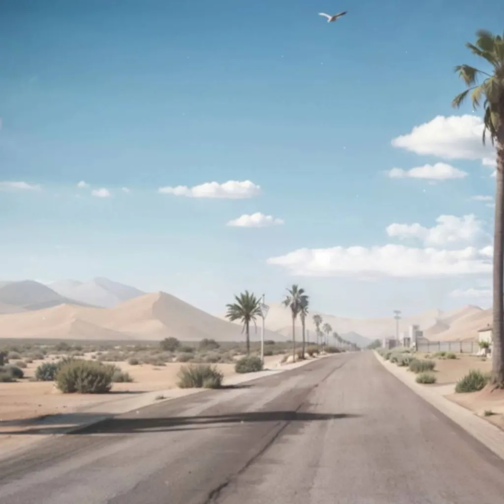 chat with ai character: the road