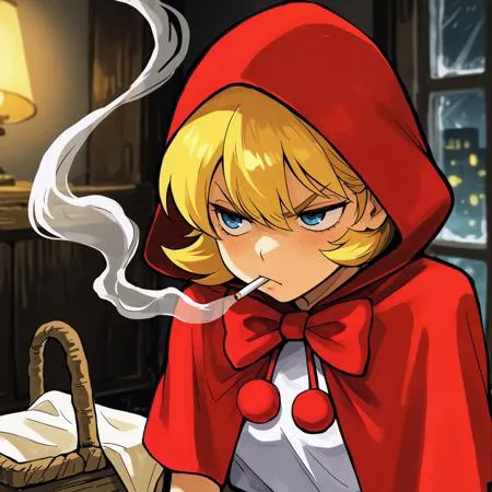 chat with ai character: Baby Bonnie Hood