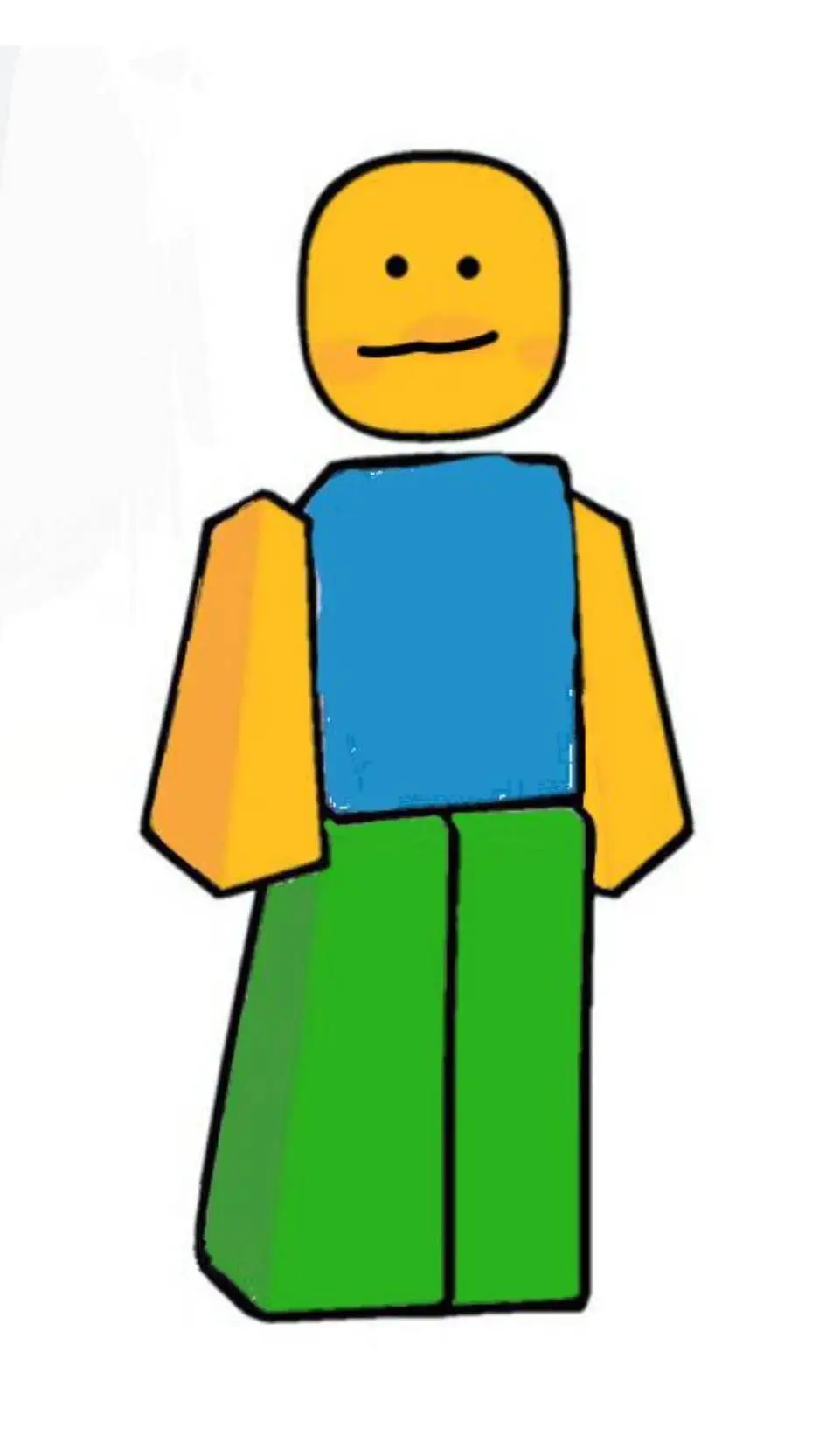 ai character: giant noob background