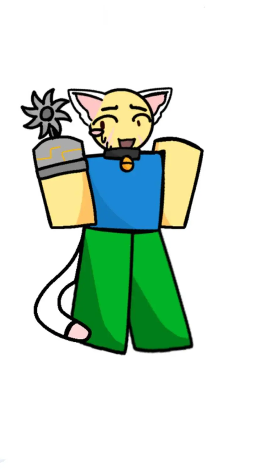 ai character: Neko noob background