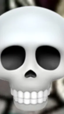 ai character: Iz Halloween :) background