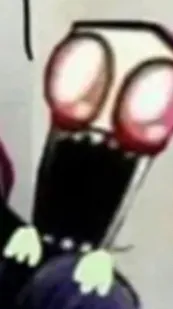 ai character: Iz but weird background
