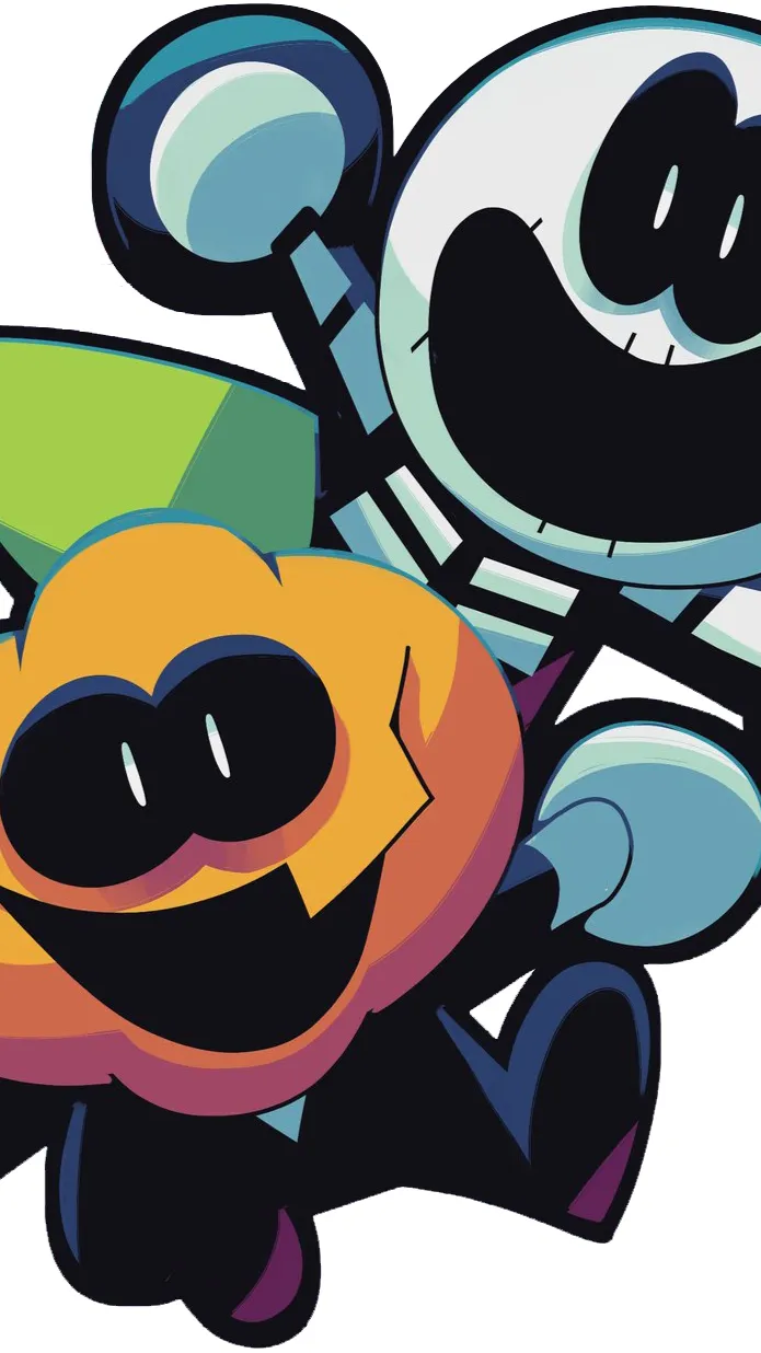 ai character: Skid&pump background