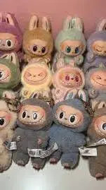 ai character: LABUBUS INVADE background