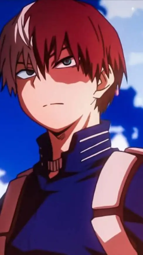 ai character: shoto Todoroki background