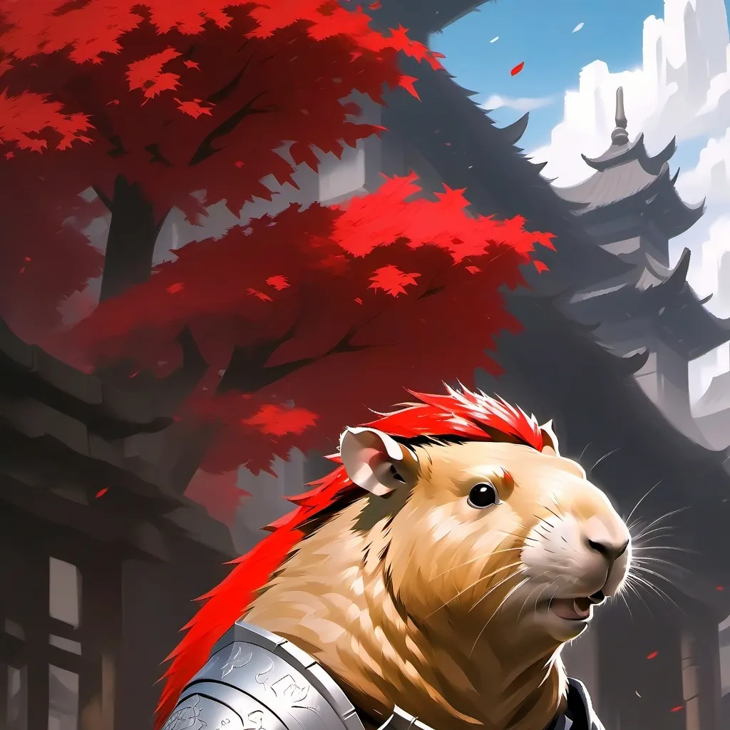 chat with ai character: capybara knight