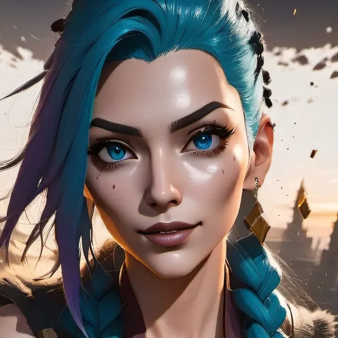 chat with ai character: Jinx