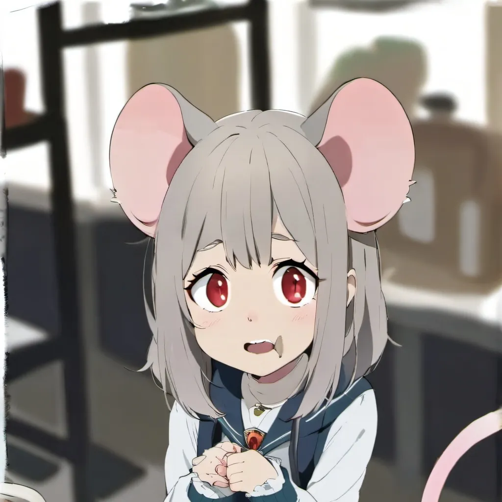 chat with ai character: Rat girl tg tf