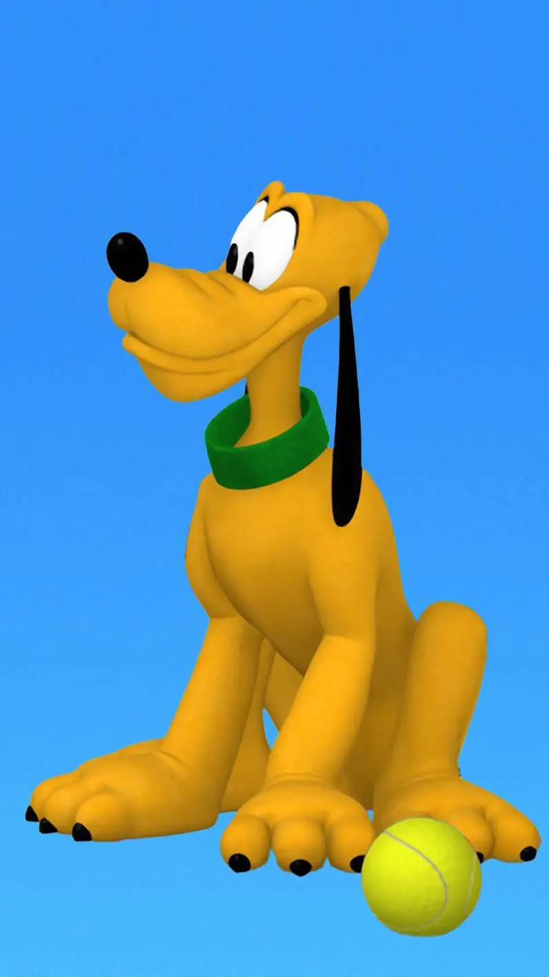 ai character: Pluto the dog background