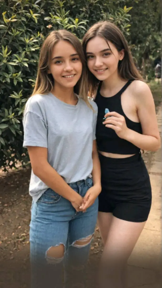 ai character: Kayla and Layla background