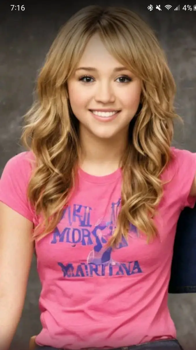 ai character: Miley Cirus background