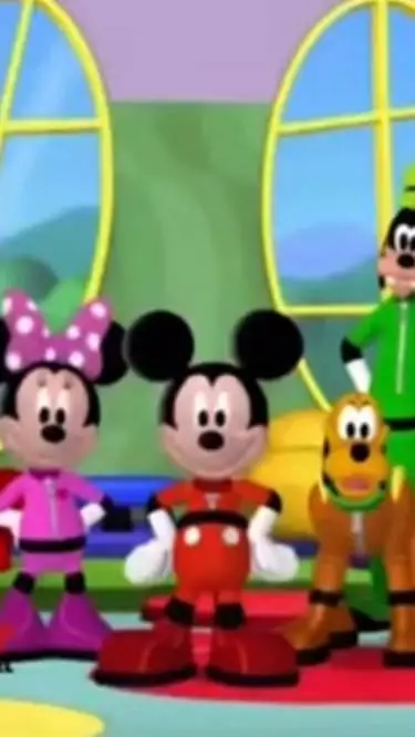 ai character: Mickey and gang background