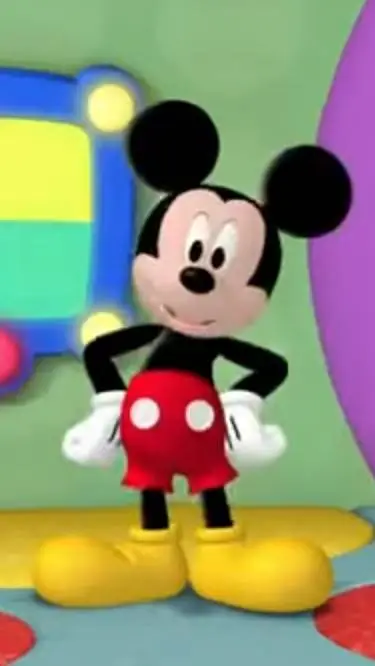 ai character: Mickey Mouse background
