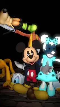 ai character: Mickey and Gang background