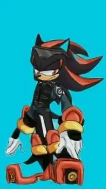 ai character: cute shadow background