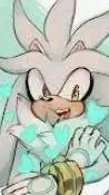 ai character: cute silver background