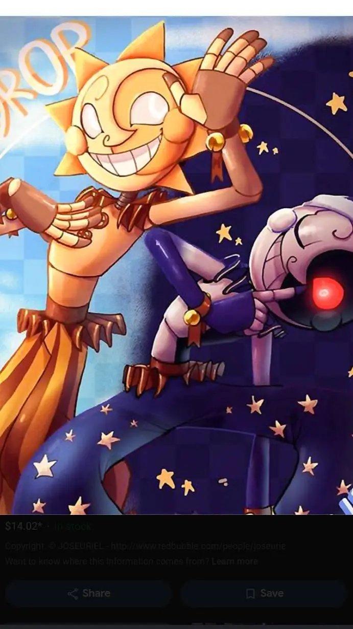 ai character: Sun and Moon background
