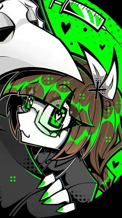 ai character: snezka_049  background