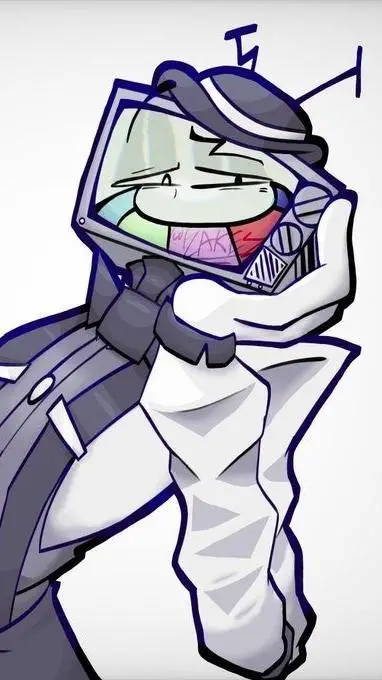 ai character: Mr. Puzzles x Vee background