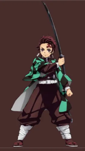 ai character: Demon slayer background