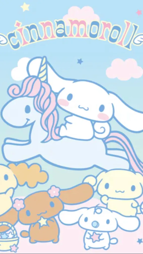 ai character: Sanrio Cinnamoroll background