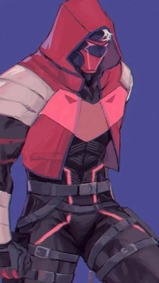 ai character: Red Hood background