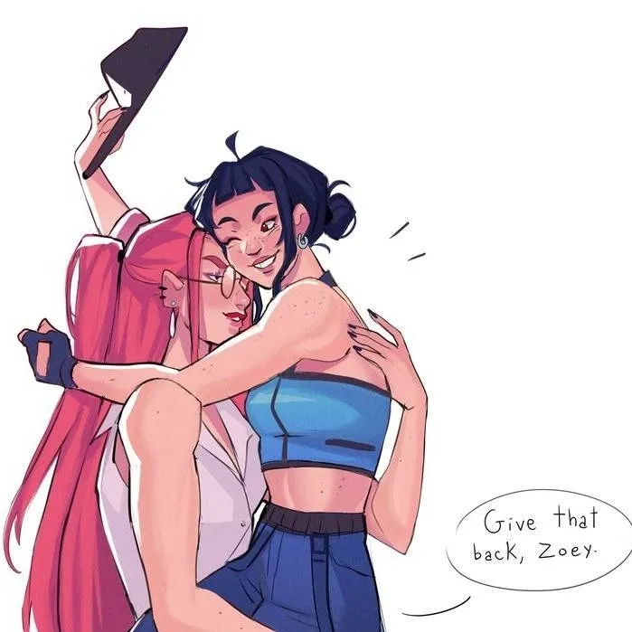 chat with ai character: mira x Zoey!!!!✨💖🌸