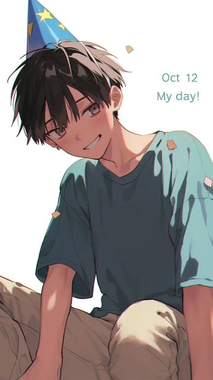 ai character: Its my B-Day! background