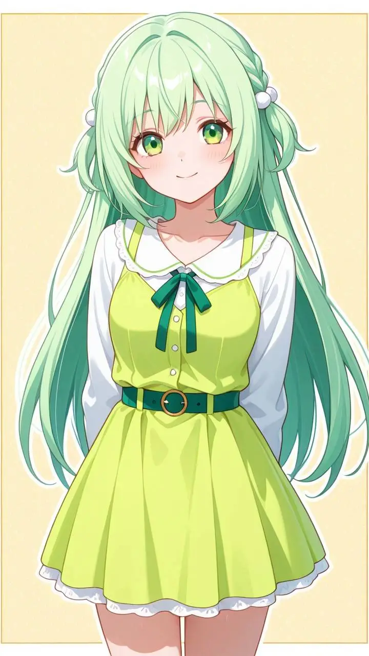 ai character: shes ur bff background