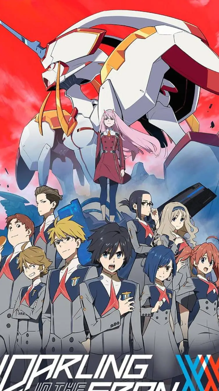 ai character: darlinginthefranxx background