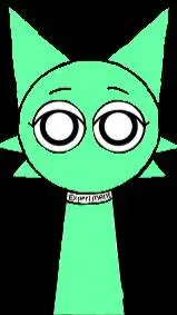 ai character: Minty background