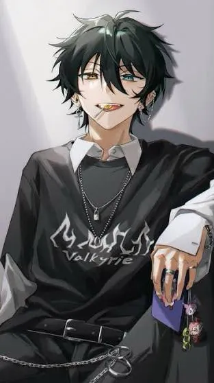 ai character: Asher💗 background