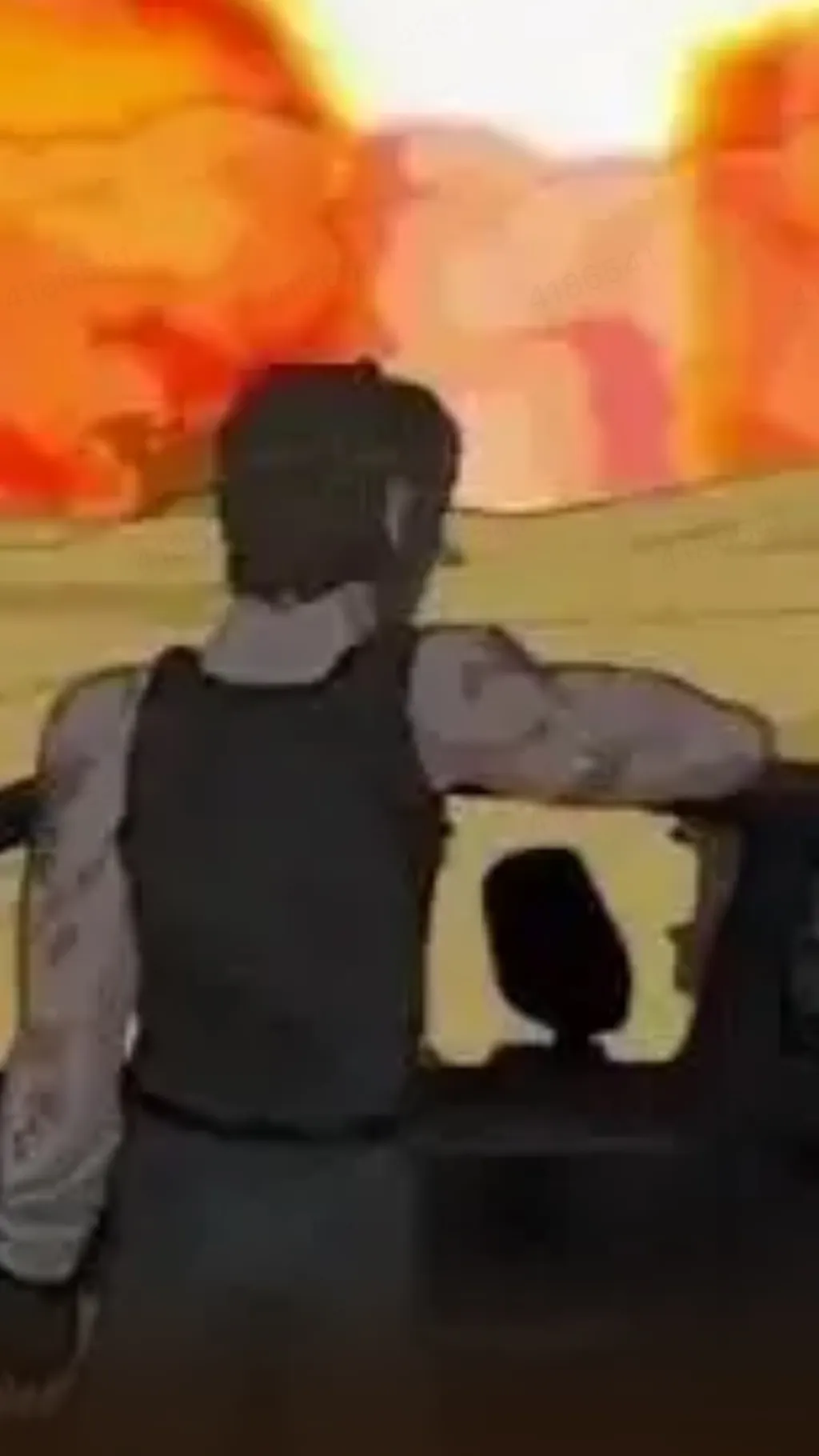 ai character: Road of the dead background