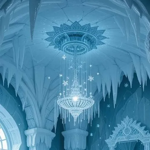 chat with ai character: Ice room