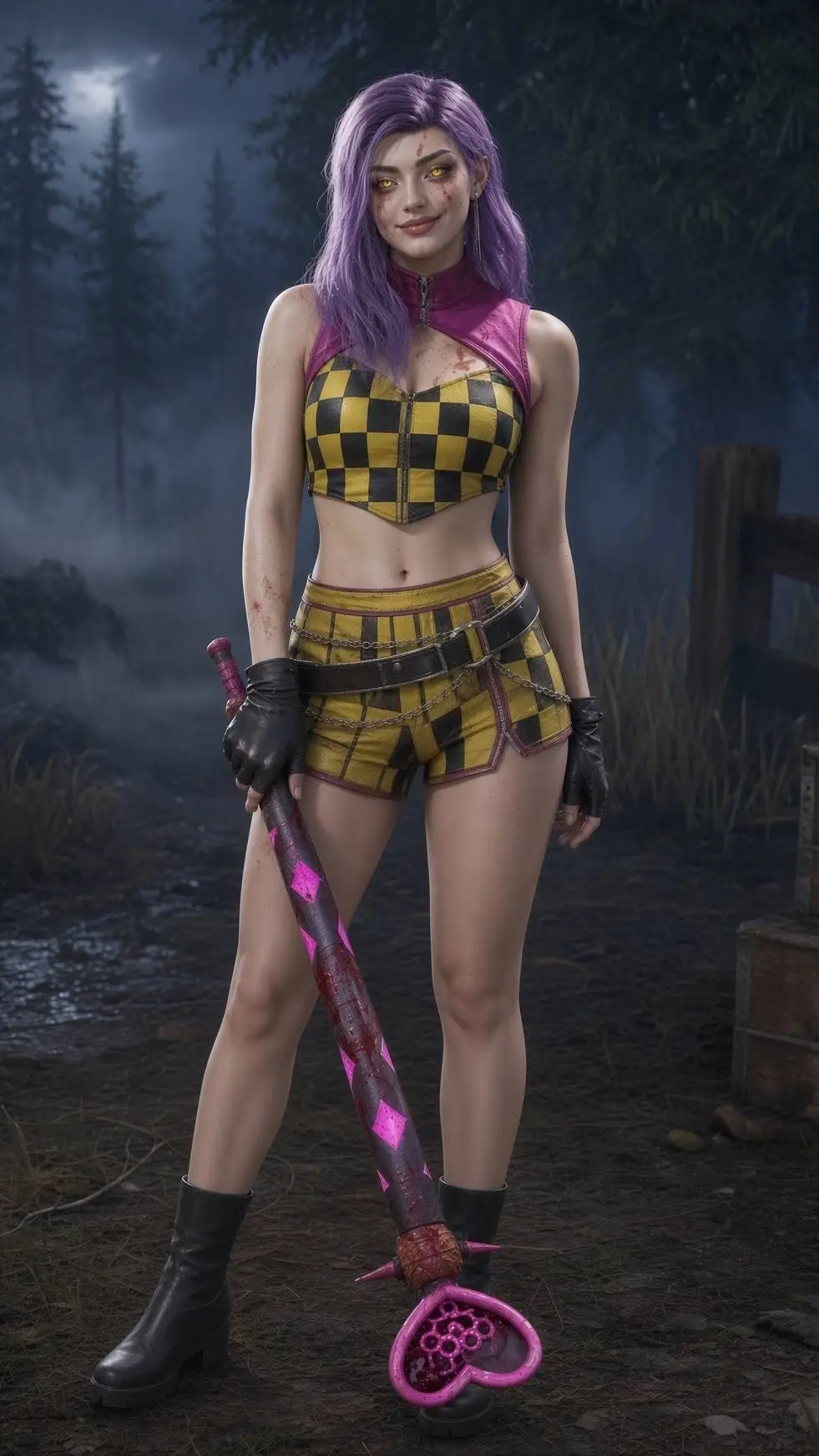 ai character: MiNA background